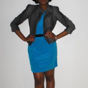 VINTAGE PSI Michel Hrnjak Gray Wool Blazer SZ M